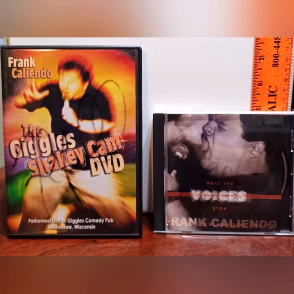 AUTOGRAPHED Frank Caliendo Comedy DVD and CD Set